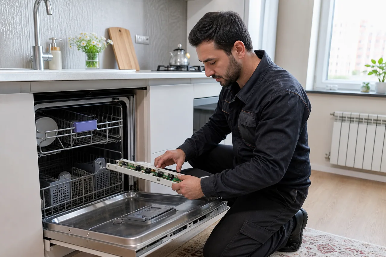 Masazırda qabyuyan elektron plata diaqnostikası
