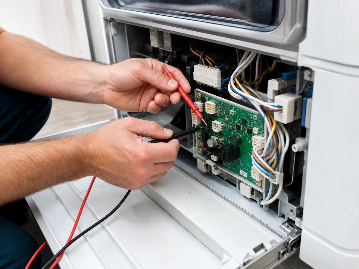 Masazırda qabyuyan elektron plata diaqnostikası